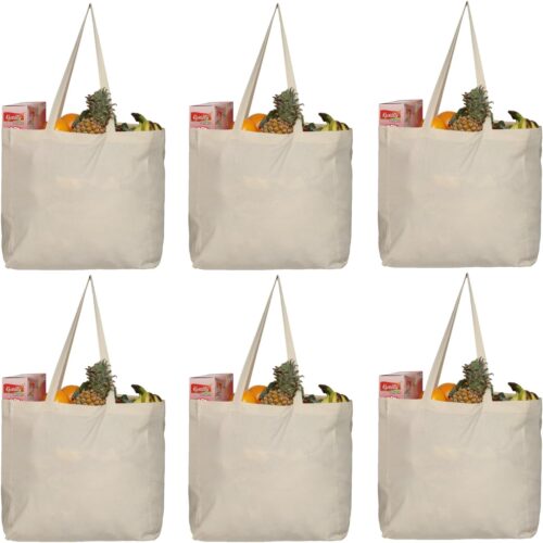 Foldable Cotton Shopping Tote