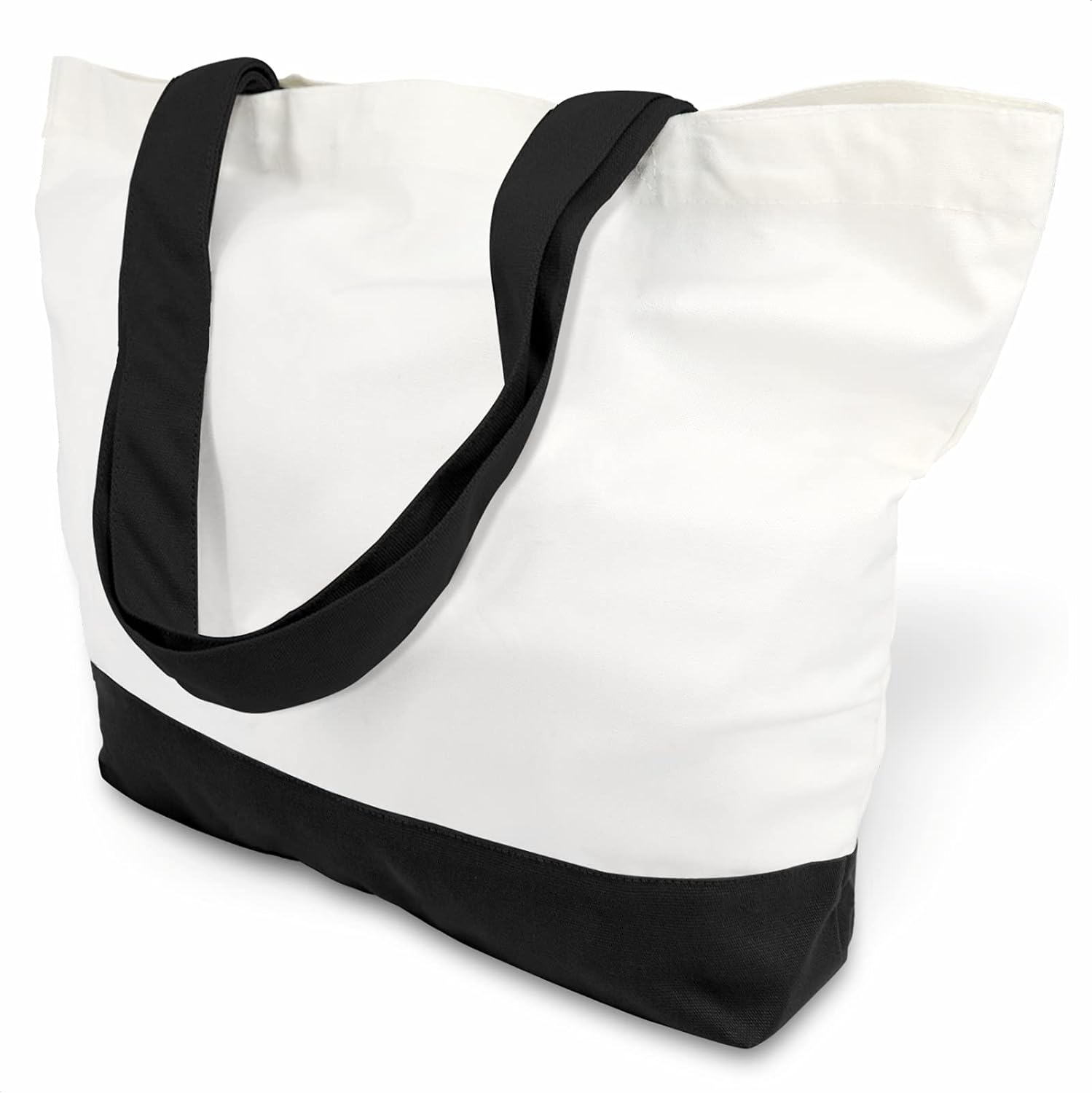Foldable Cotton Canvas Shopping Tote