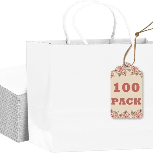 Foldable Personalizable Paper Gift Bags