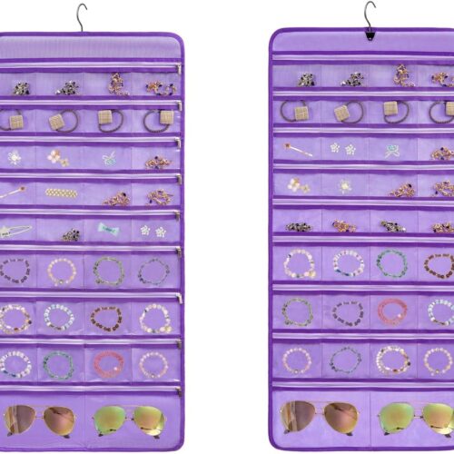 Zippered Hanging Jewelry Organizer