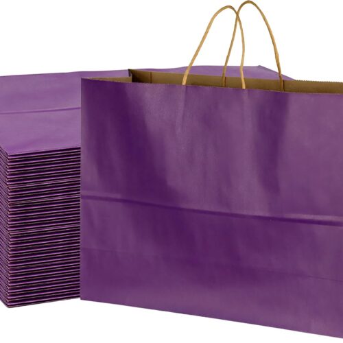 Foldable Kraft Goodie Bags