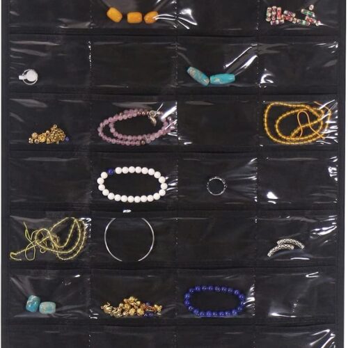 Double Sided Hanging Jewelry Organizer