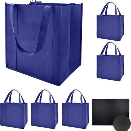 Foldable X Stitch Tote Bag