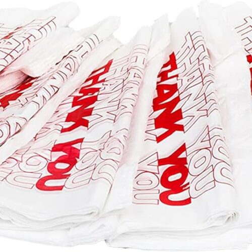 Foldable Thank You Grocery Bags