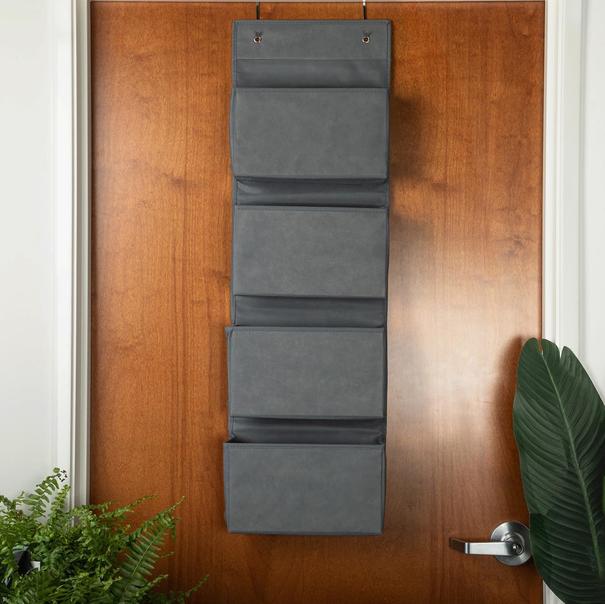 Structured Door Hanging Storage Bin