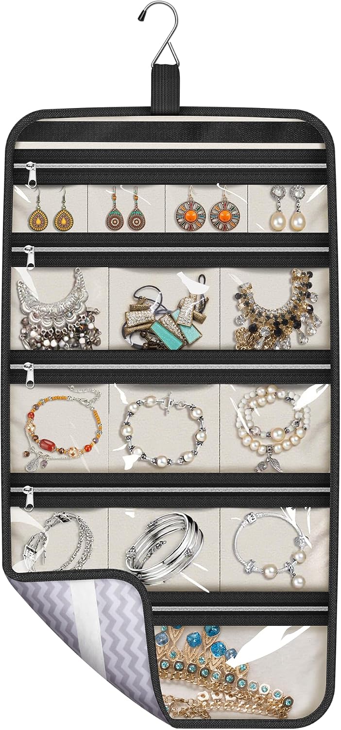Compact Jewellery Travel Roll