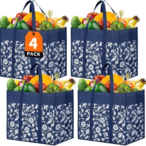 Foldable Waterproof Grocery Tote