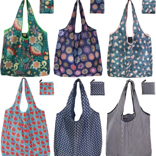 Foldable Pouch Grocery Bags