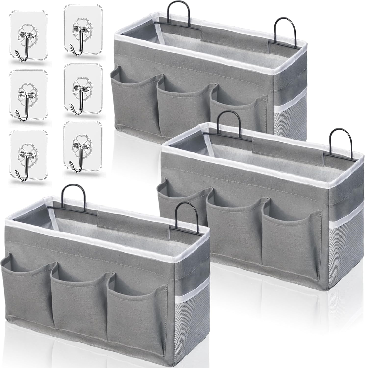 Cotton Linen Wall Pocket Organizer