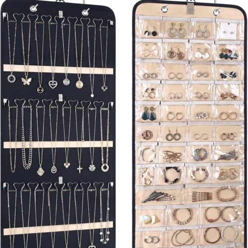 Pocket and Hook Jewelry Organizer