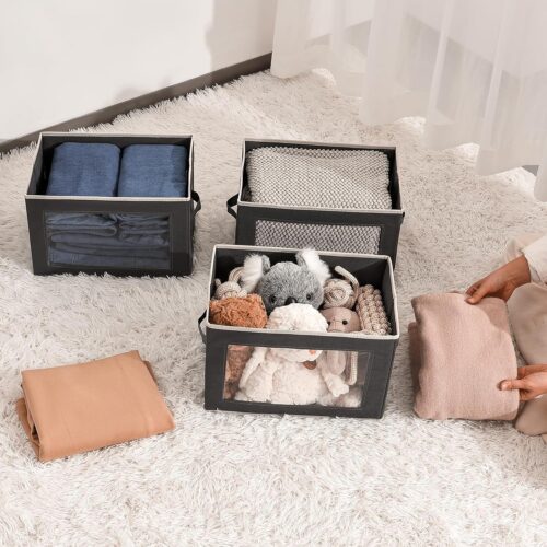 Lidded Storage Box with Viewing Window