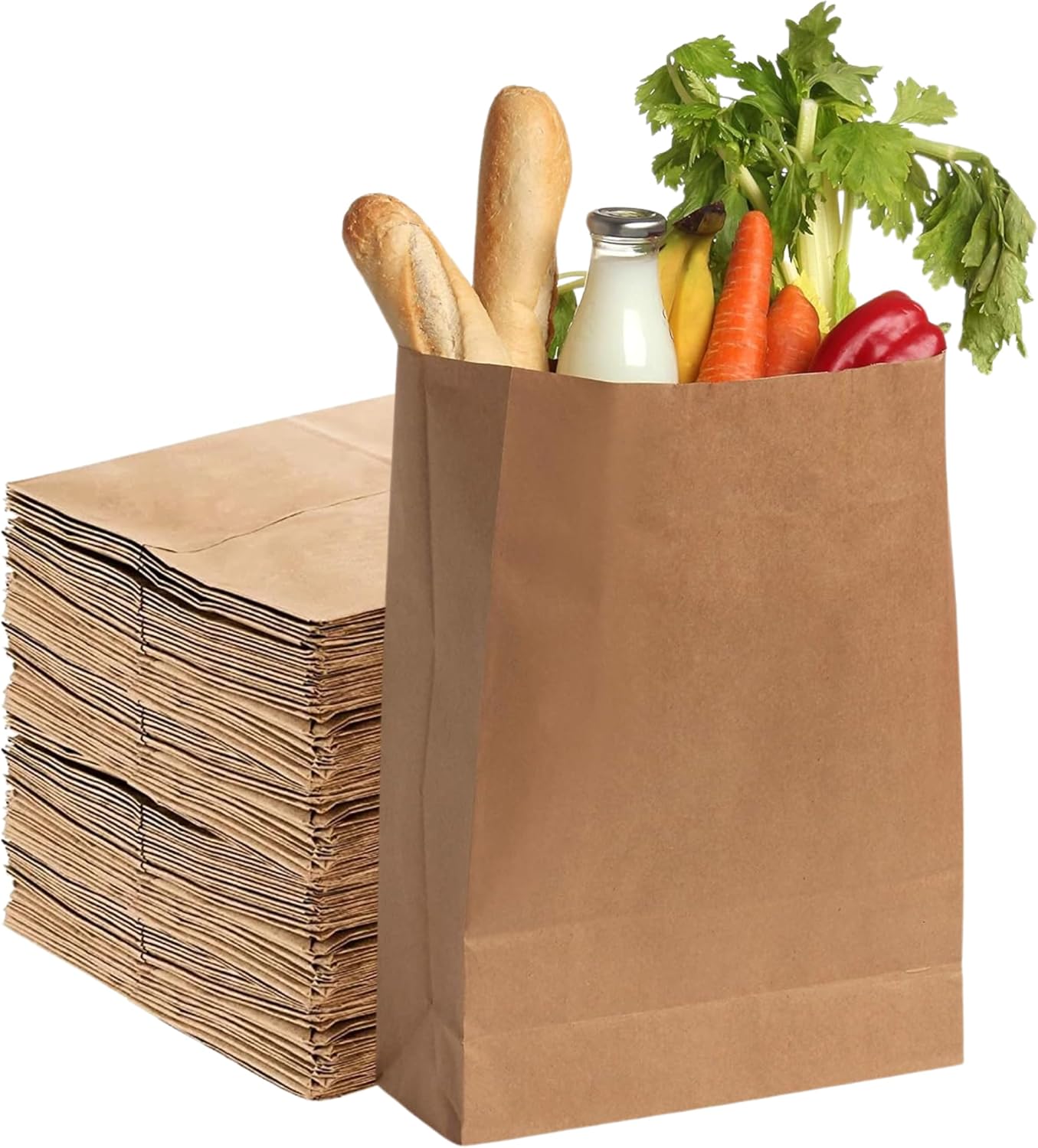 Foldable Heavy Duty Kraft Bags