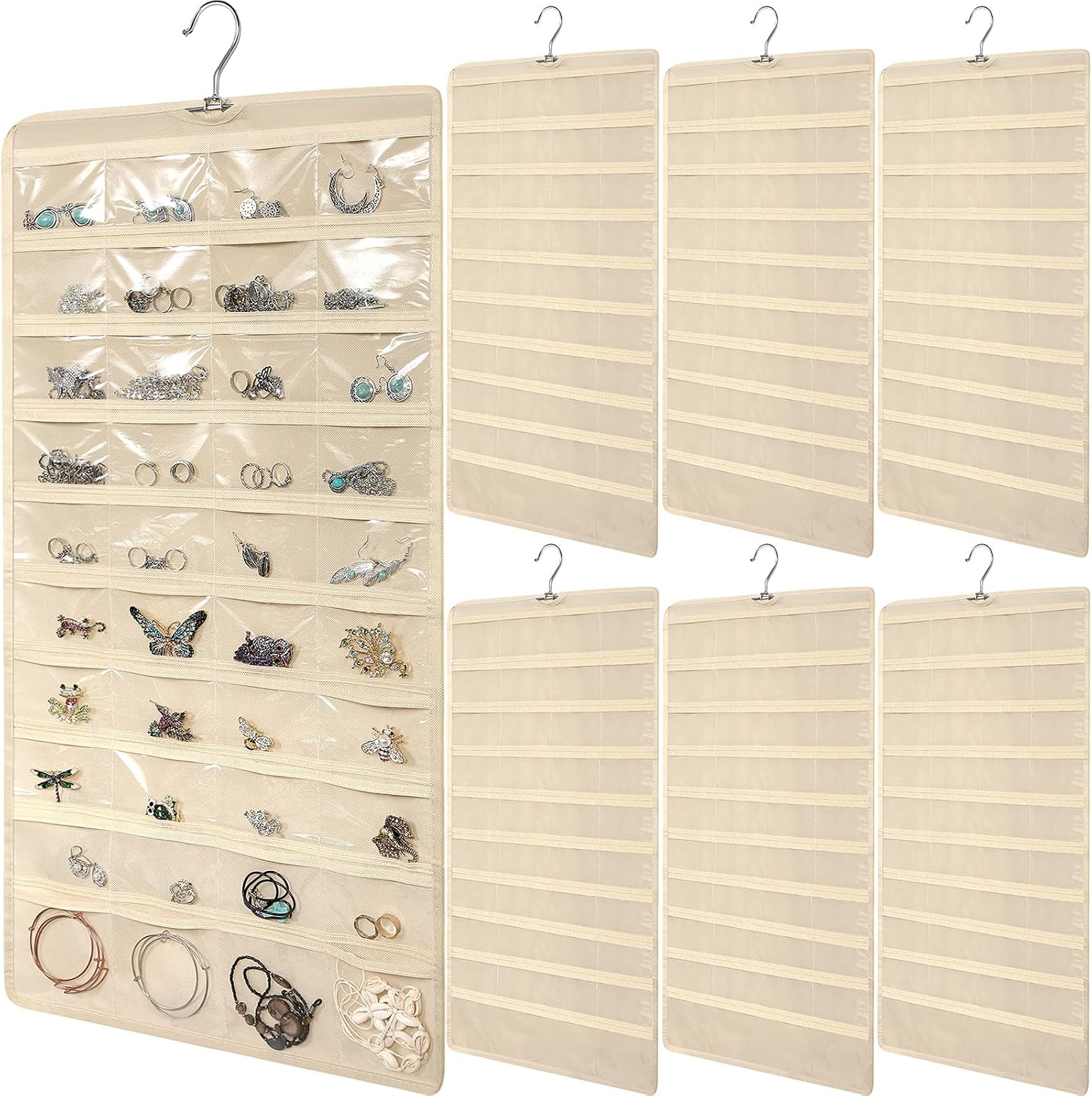 Beige Jewelry Organizer Pack
